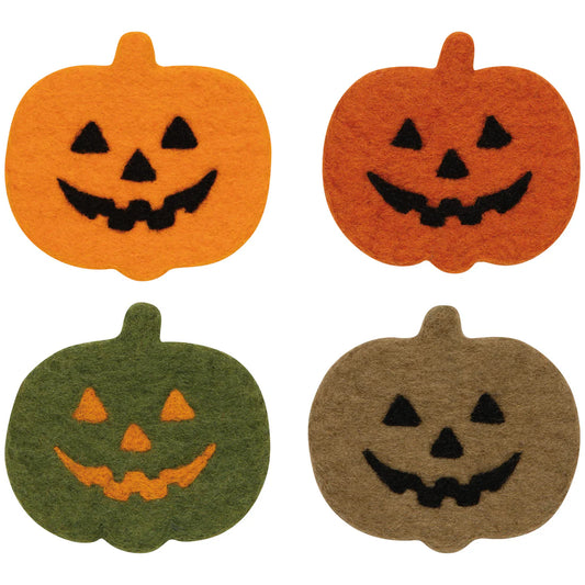 NOW Designs Felt Coaster Set: Boo Crew