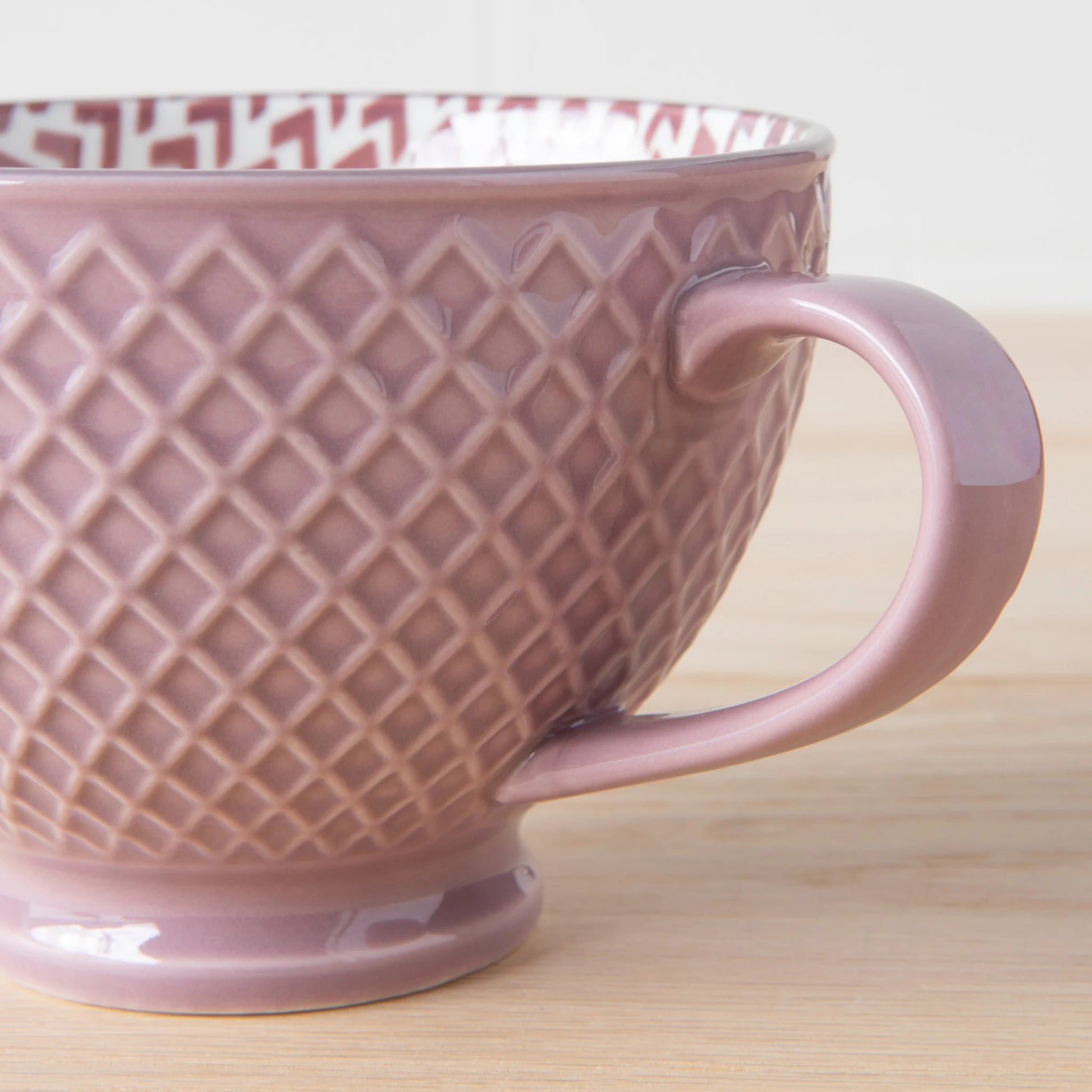NOW Designs Mug: Latte, Mauve