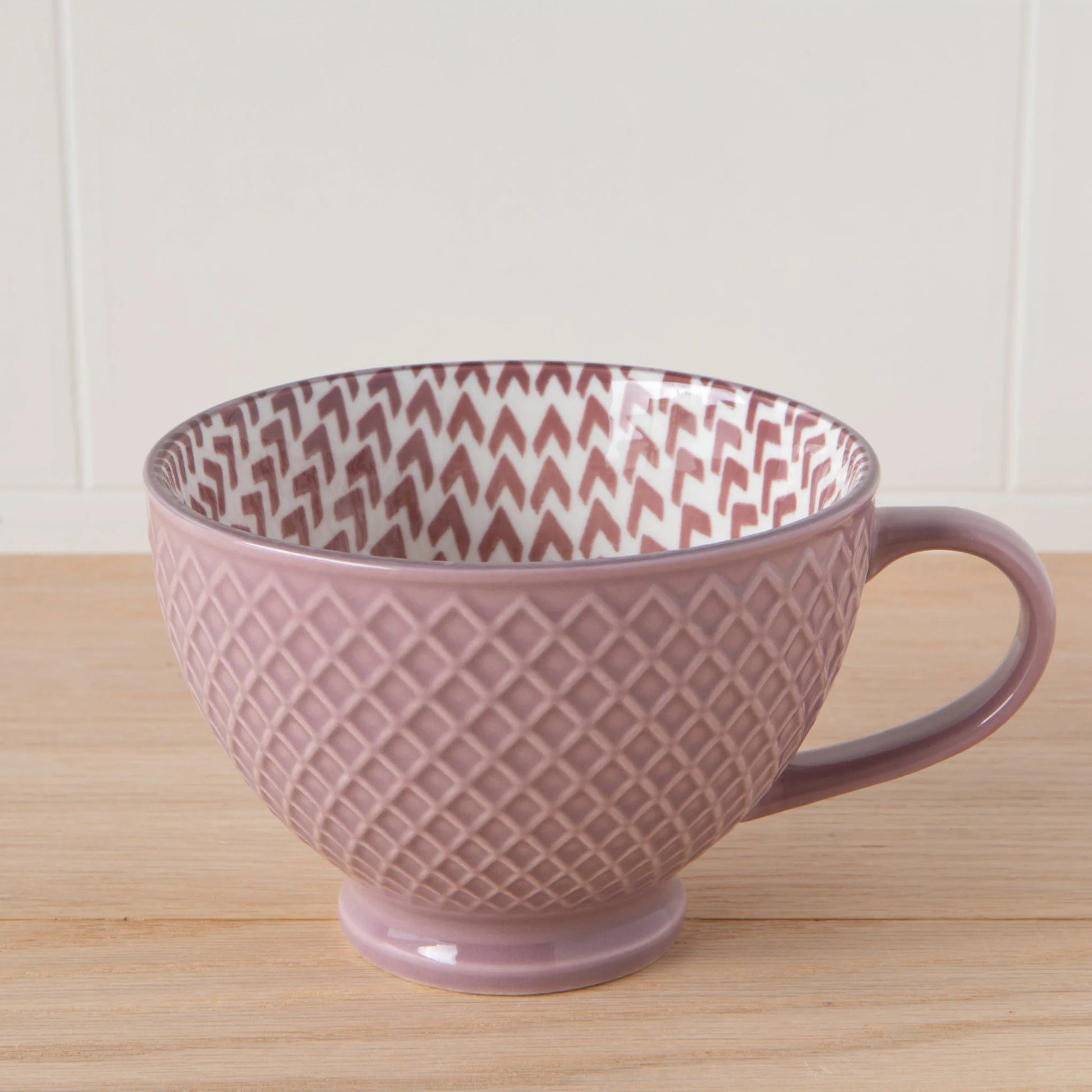 NOW Designs Mug: Latte, Mauve