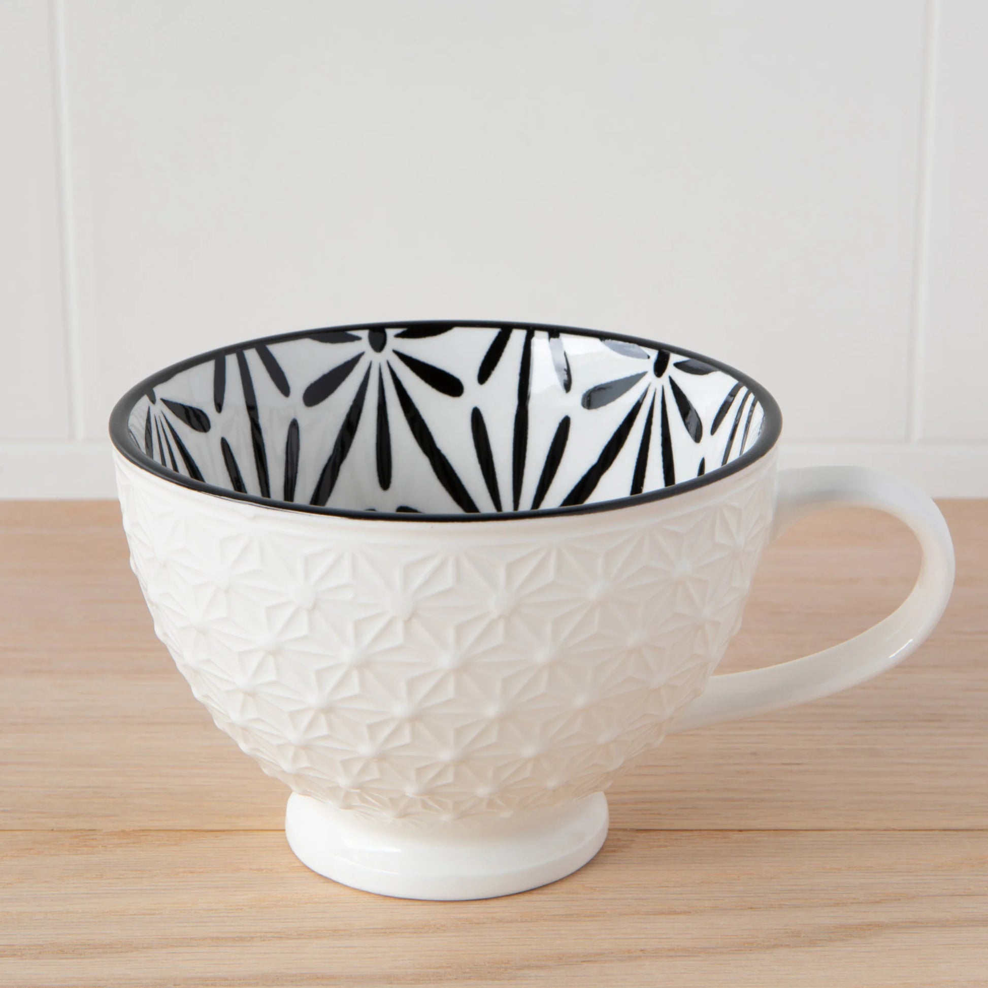 NOW Designs Mug: Latte, White