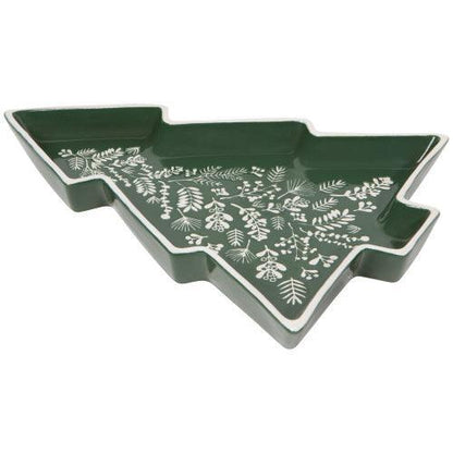 NOW Designs Shaped Tray: Winterberry