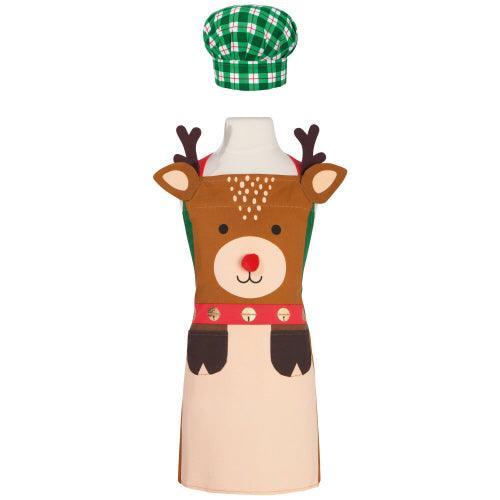 Now Designs Kids Apron & Hat Set: Daydream, Rudolph