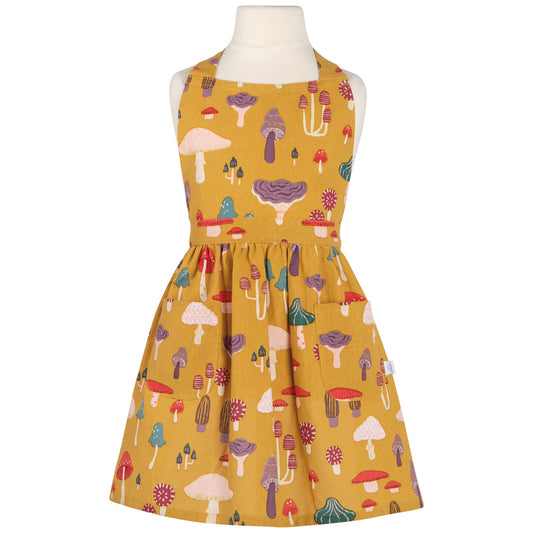Now Designs Kids Apron: Minnie, Mushroom Gems