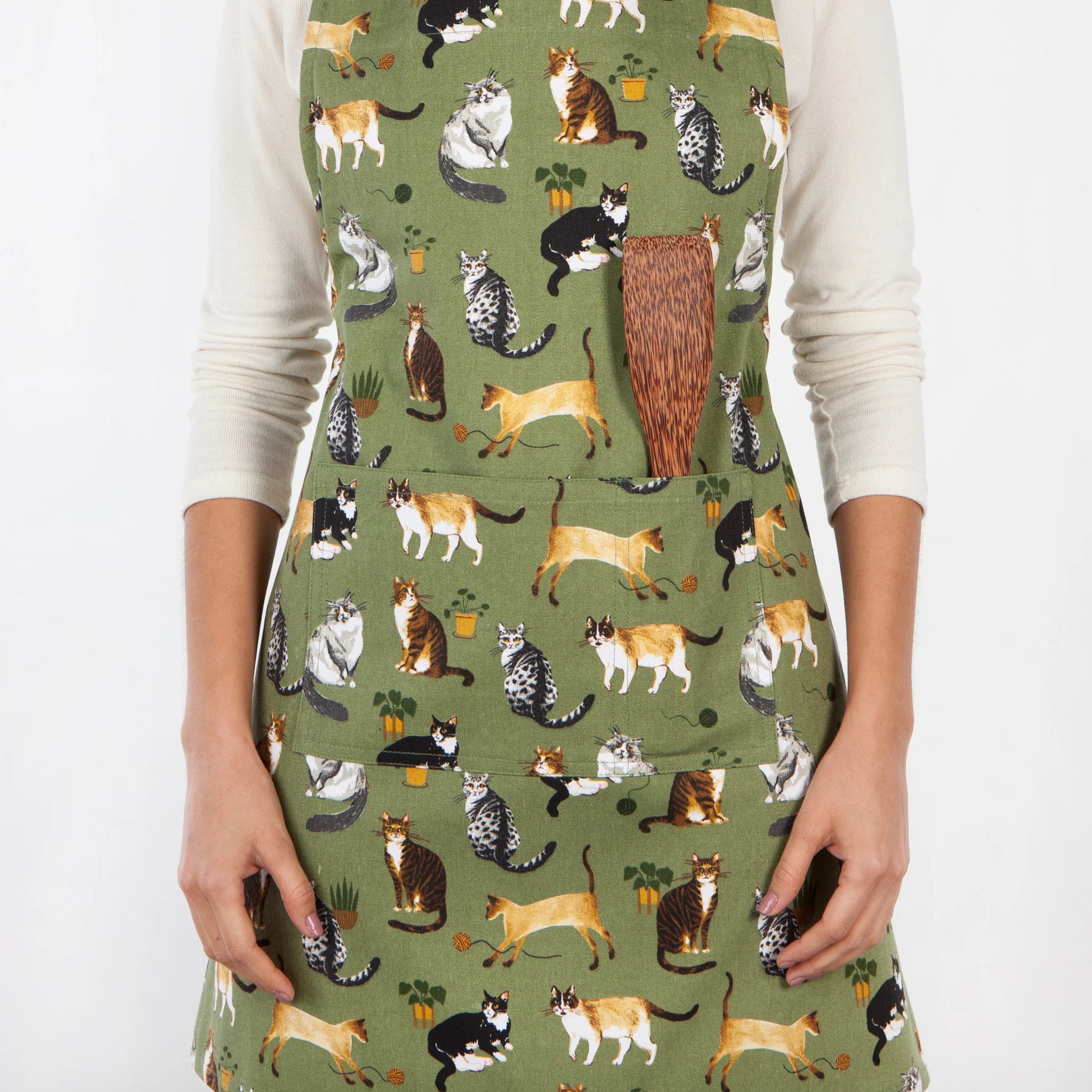 Now Designs Petite Chef Apron: Cat Collective