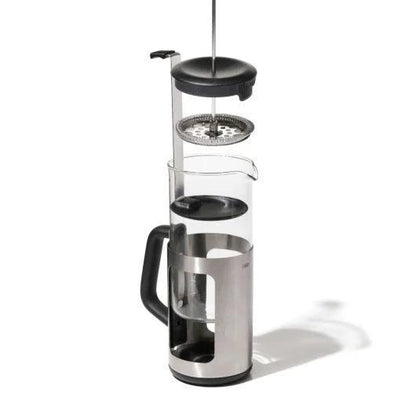 OXO Brew French Press with Grounds Lifter: 8 cup