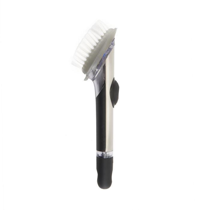 OXO Soap Dispensing Dish Brush Nylon-Steel