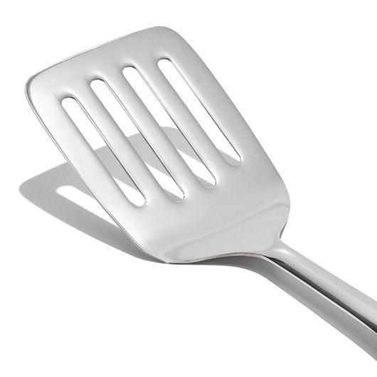 OXO Steel Cooking Turner, Slotted