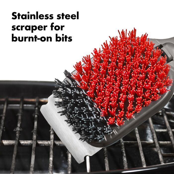 OXO Nylon Grill Brush for Cold Cleaning