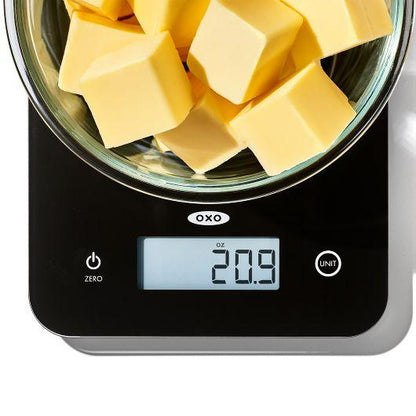 OXO Food Scale: 11 lbs, Glass