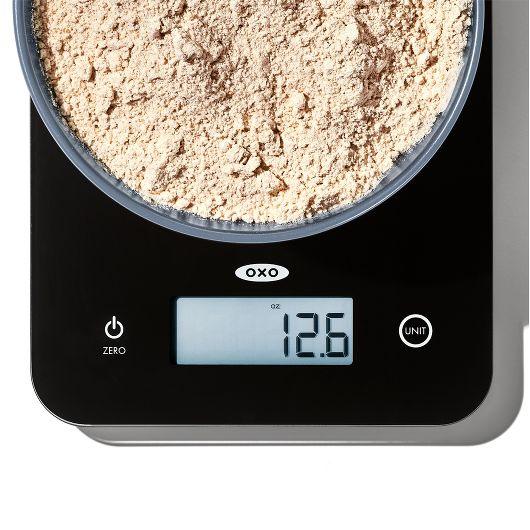 OXO Food Scale: 11 lbs, Glass