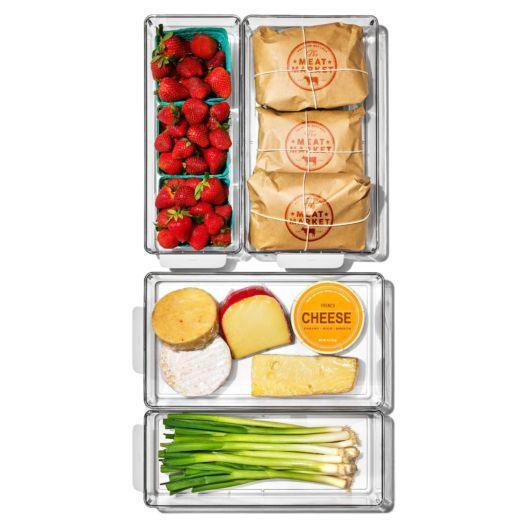 OXO Refrigerator Storage Bin Set (Set of 4)