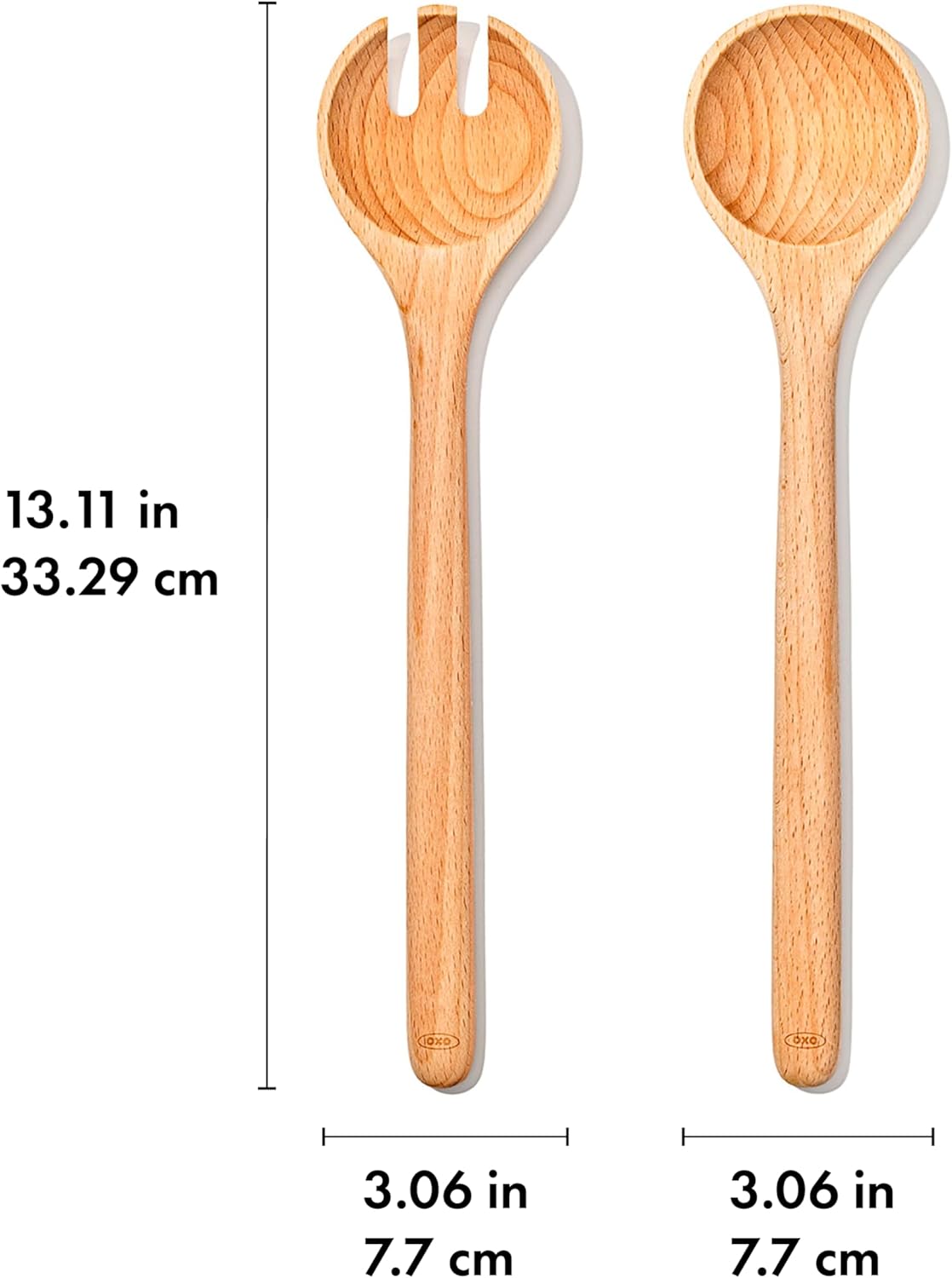 OXO Good Grips Beechwood Salad Servers