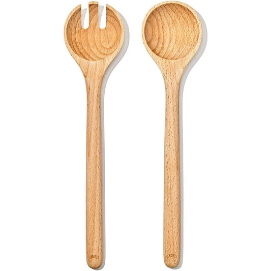 OXO Good Grips Beechwood Salad Servers