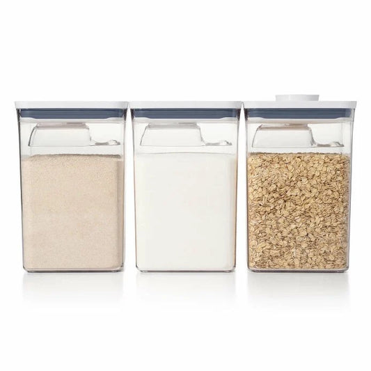OXO POP Containers: Big Square Medium (6 Piece Set)