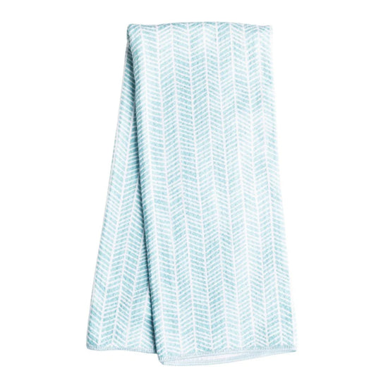 Once Again Home Anywhere Towel: Branches, Turquoise