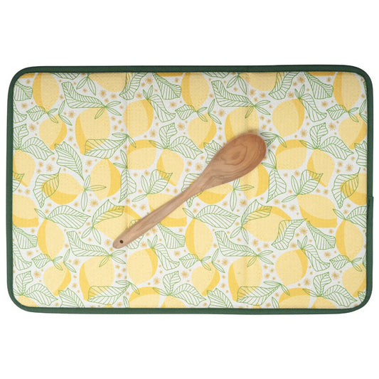 Once Again Home Drying Mat: RJW Lemon Sparkle