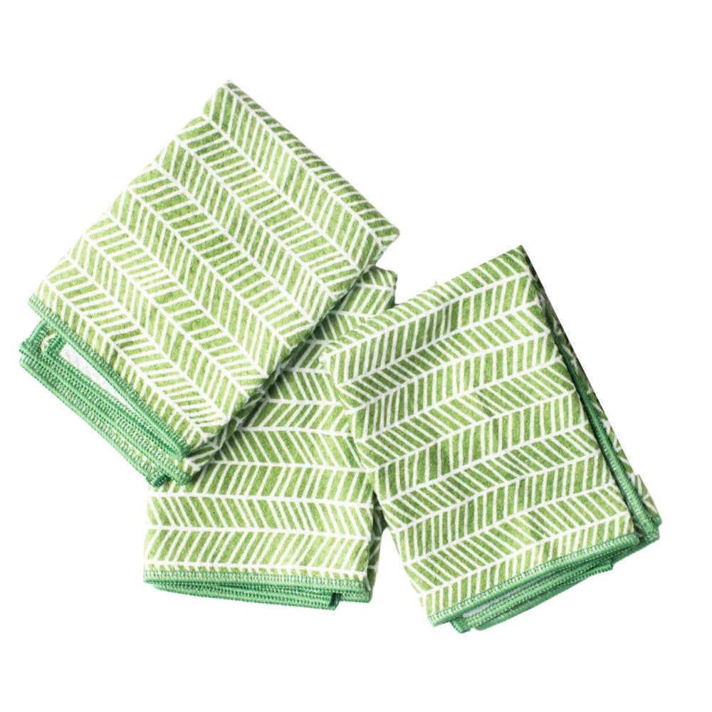 Once Again Home Mighty Mini Towels (Set of 3): Branches, Greenery