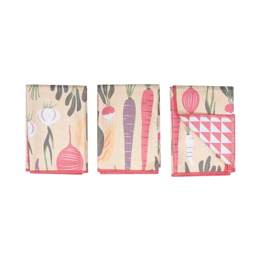 Once Again Home Mighty Mini Towels (Set of 3): HJ Rooted