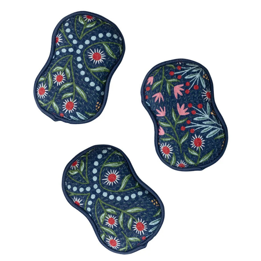 Once Again Home Sponges (Set of 3): RJW Glitz