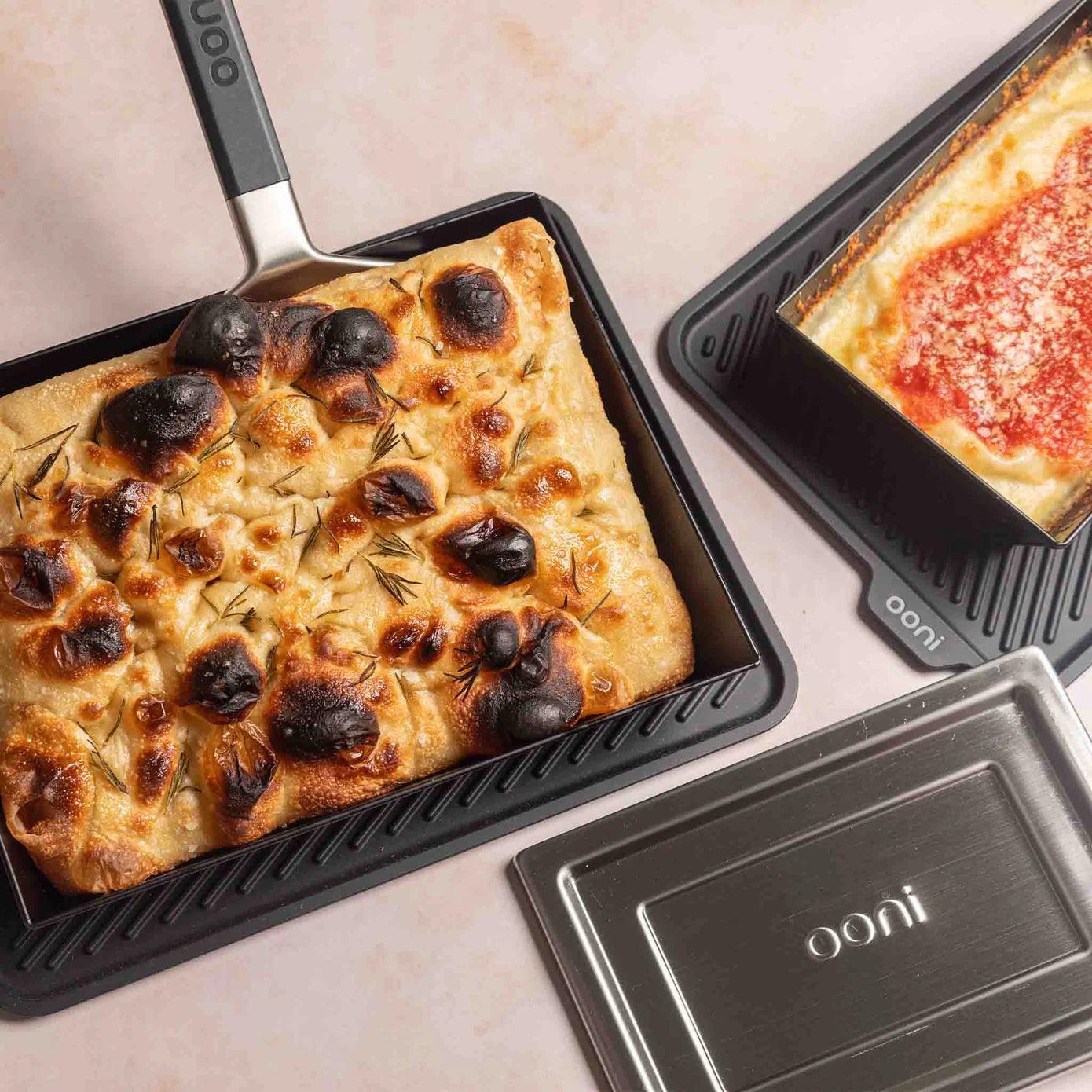 Ooni Pizza Pan: Detroit Style, 9" x 6"