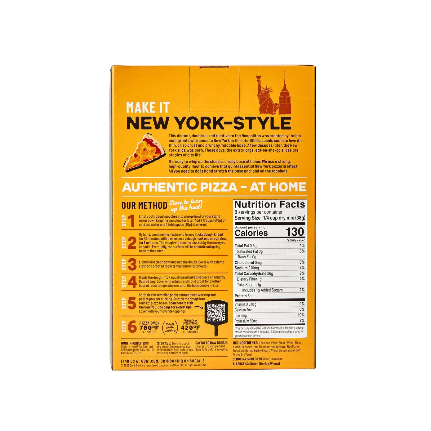 Ooni Pizza Dough Mix: New York