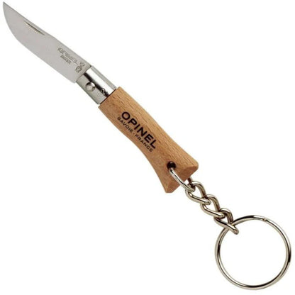 Opinel N°2 Stainless Steel Pocket Knife: Beech
