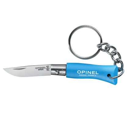 Opinel N°2 Stainless Steel Pocket Knife: Sky Blue