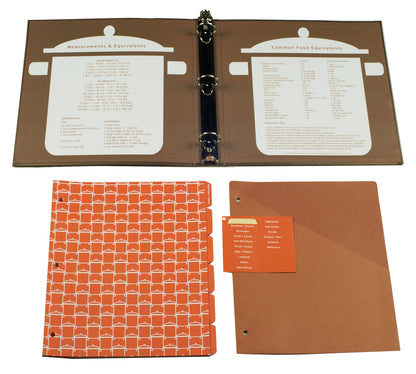 Meadowsweet Kitchens Recipe Book: Collected Recipes, Copper / Brown