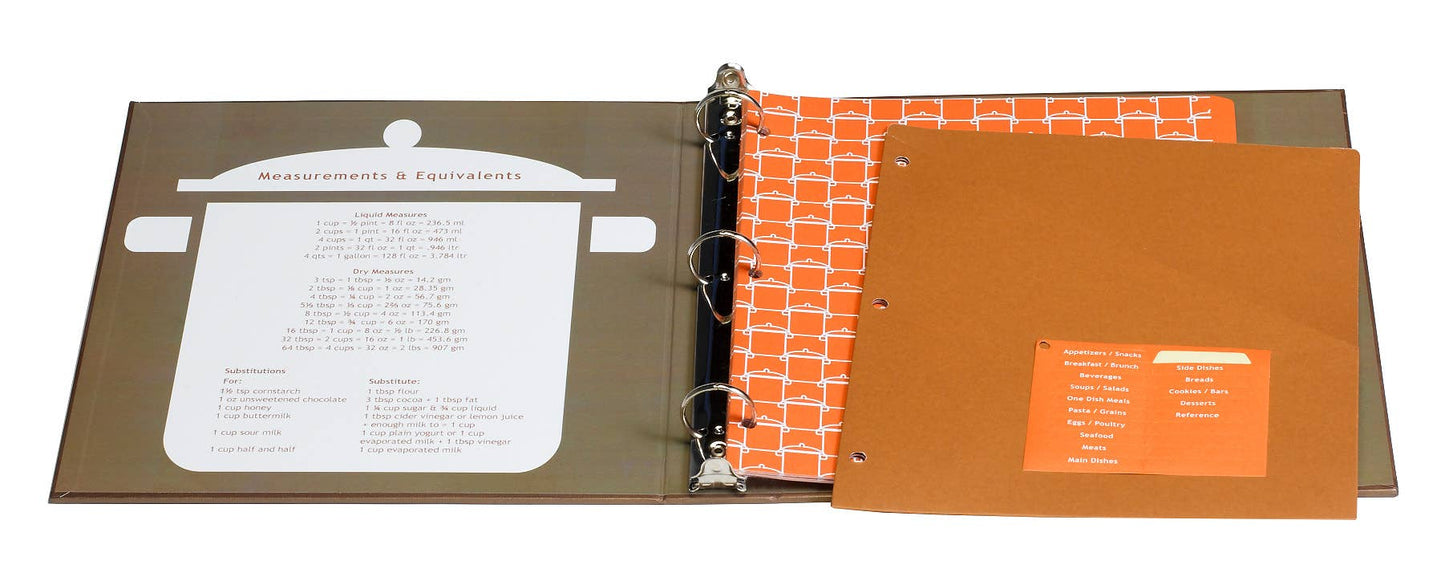 Meadowsweet Kitchens Recipe Book: Collected Recipes, Copper / Brown