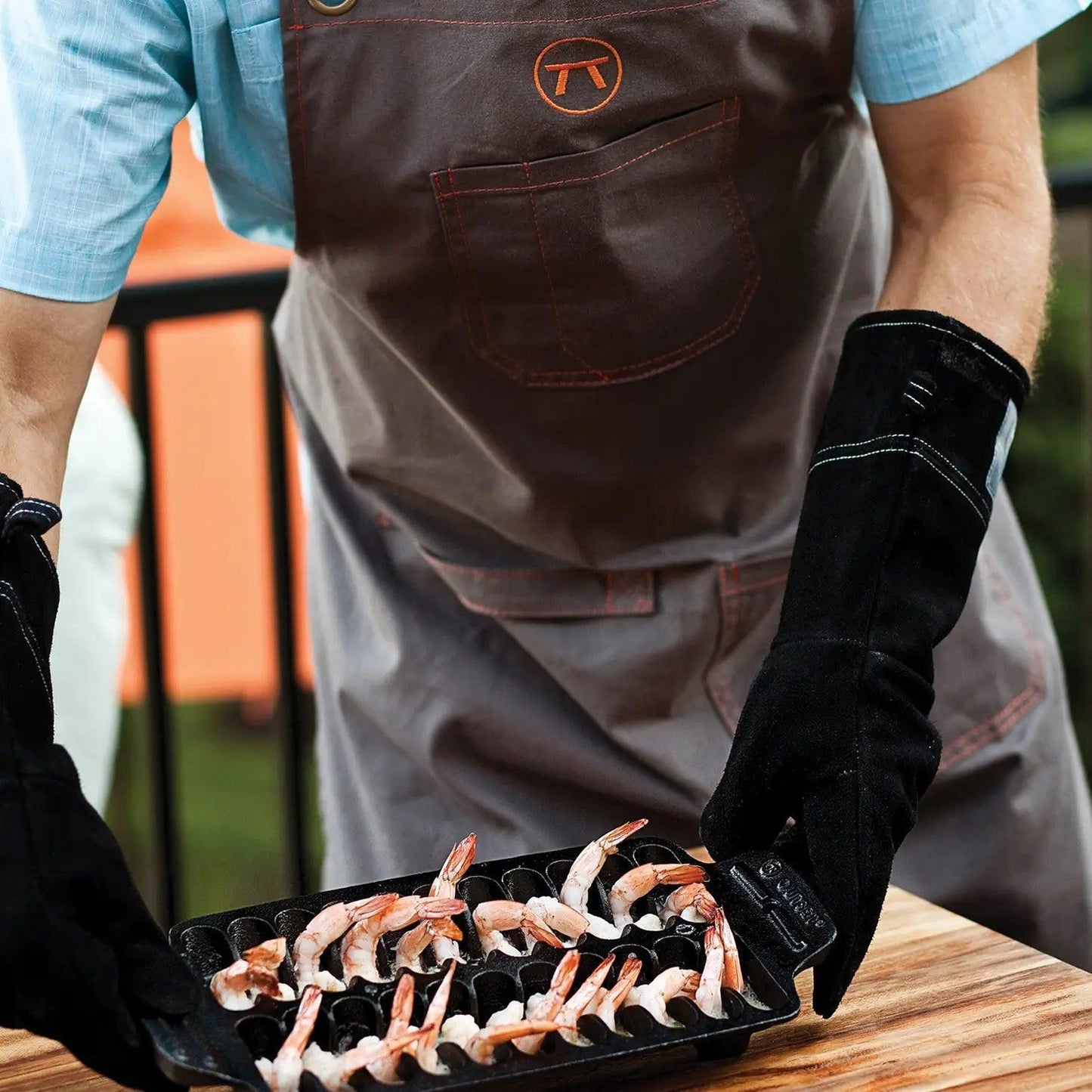 Outset Leather Grill Gloves