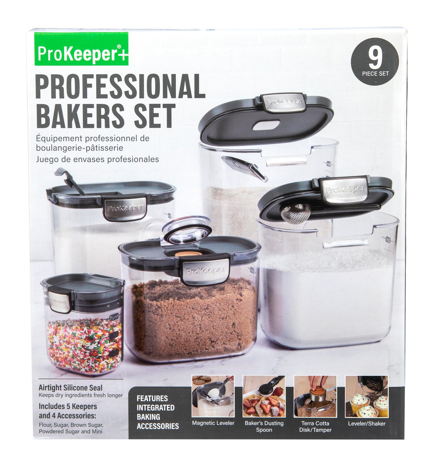 ProKeeper 9-Piece Bakers Storage Set