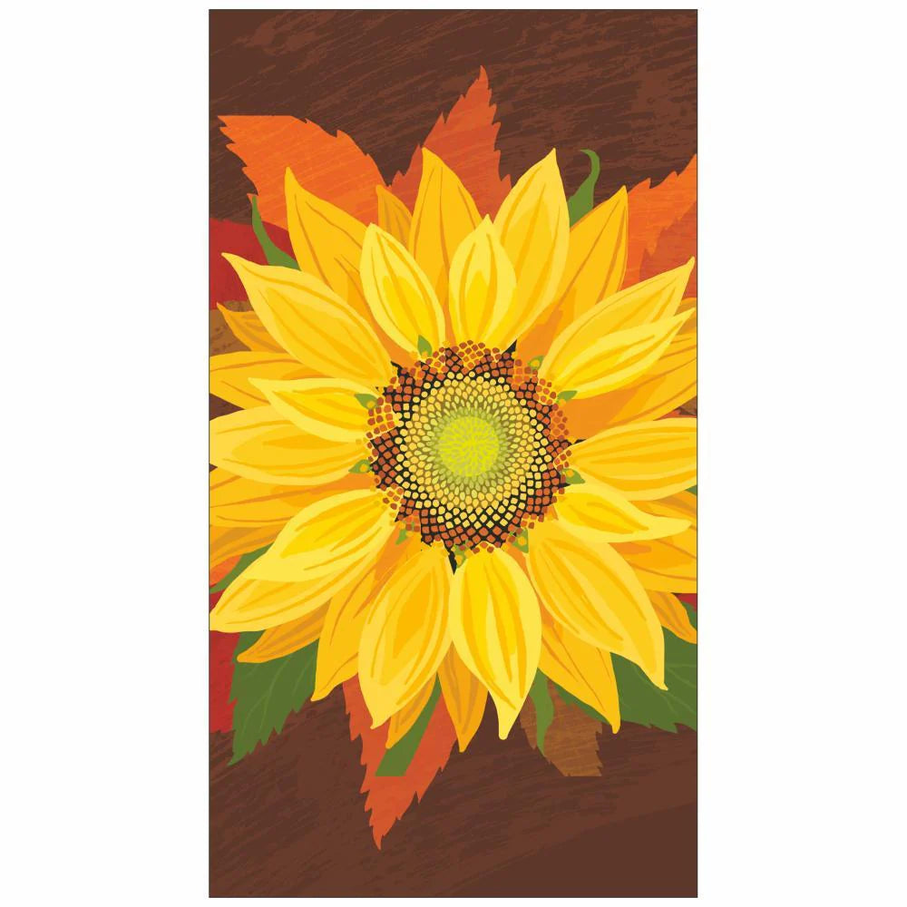 Paperproduct Designs Dinner Napkins: October Sunflower