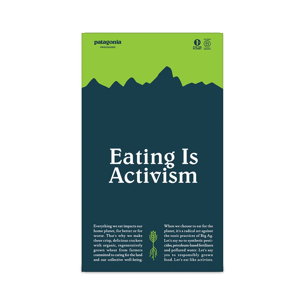 Patagonia Provisions Organic Rosemary Garlic Crackers