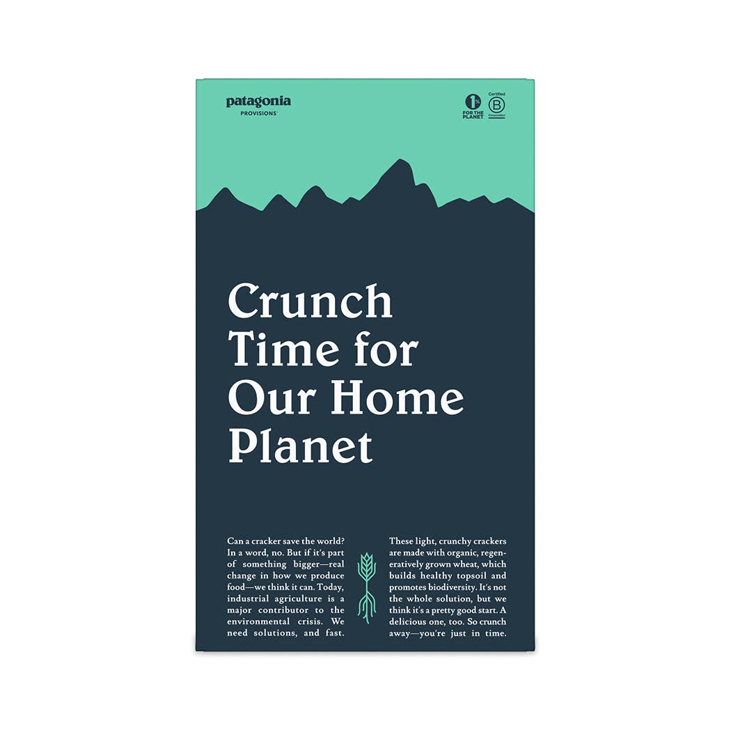 Patagonia Provisions Organic Sourdough Sea Salt Crackers