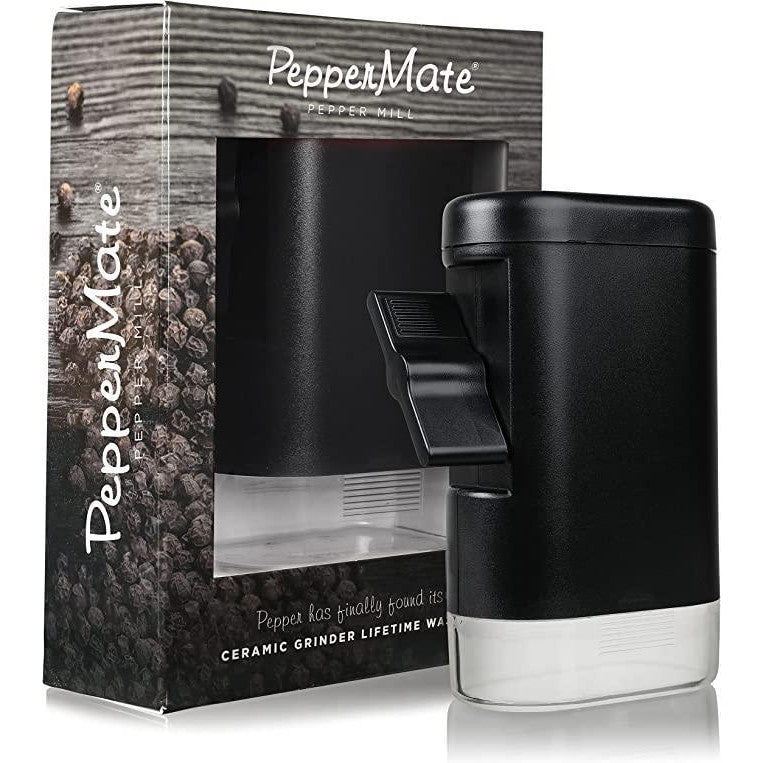 Peppermate Pepper Grinder: Black