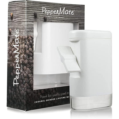 Peppermate Pepper Grinder: White