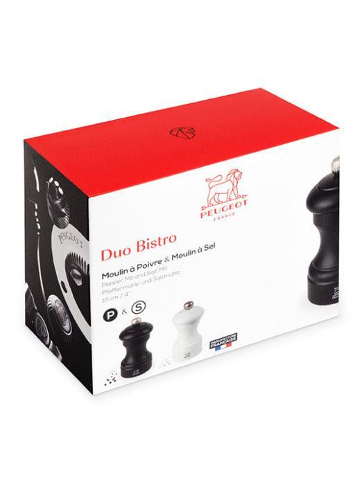 Peugeot Bistro Duo Mills: Black & White