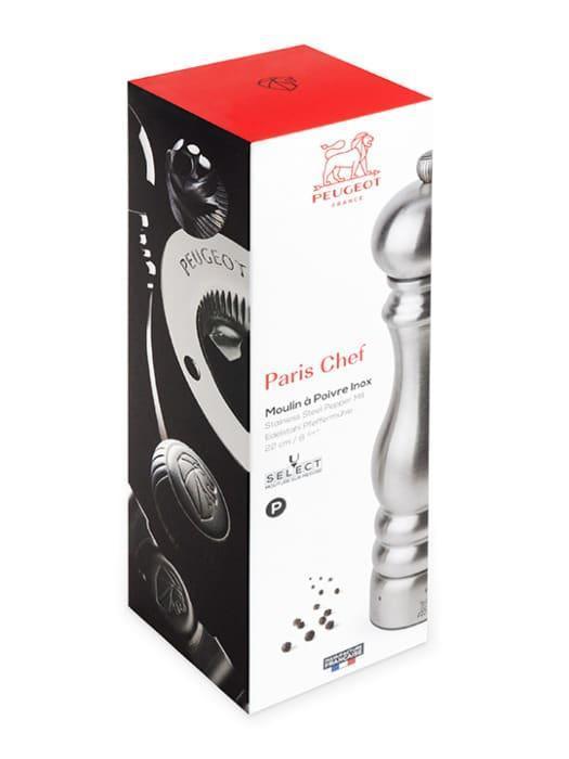 Peugeot Paris uSelect Pepper Mill: 7", Stainless Steel