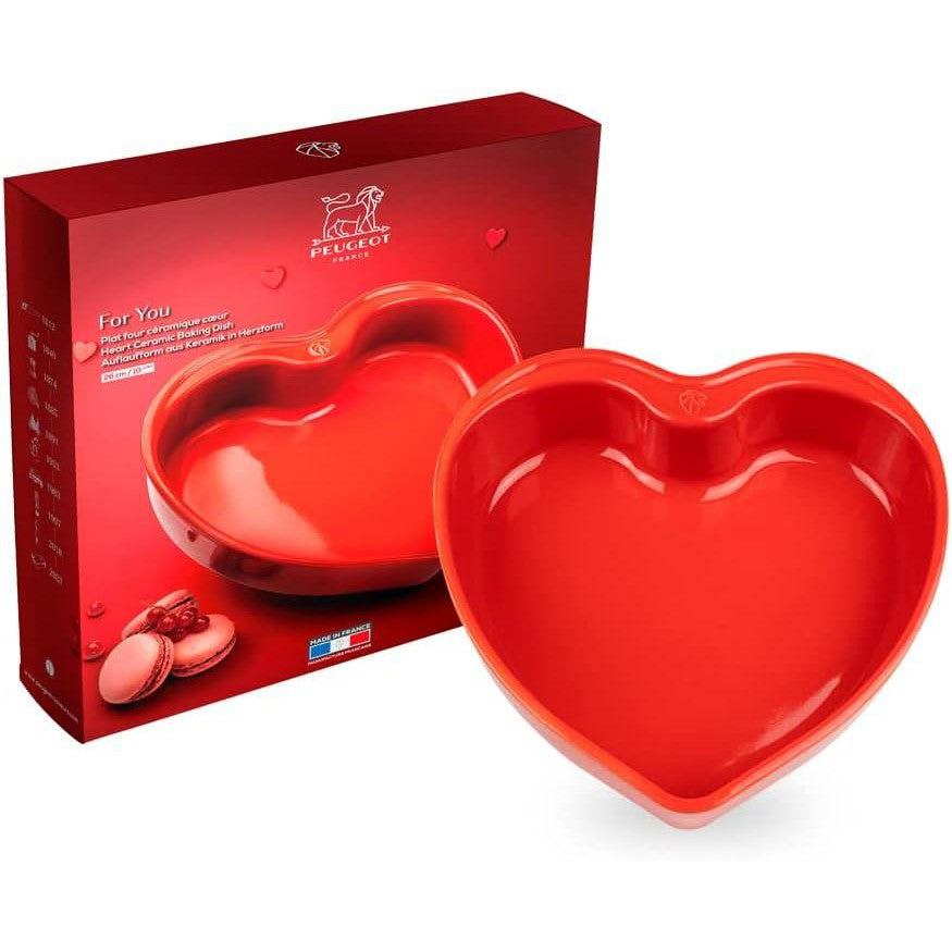 Peugeot Appolia Heart Dish: Red