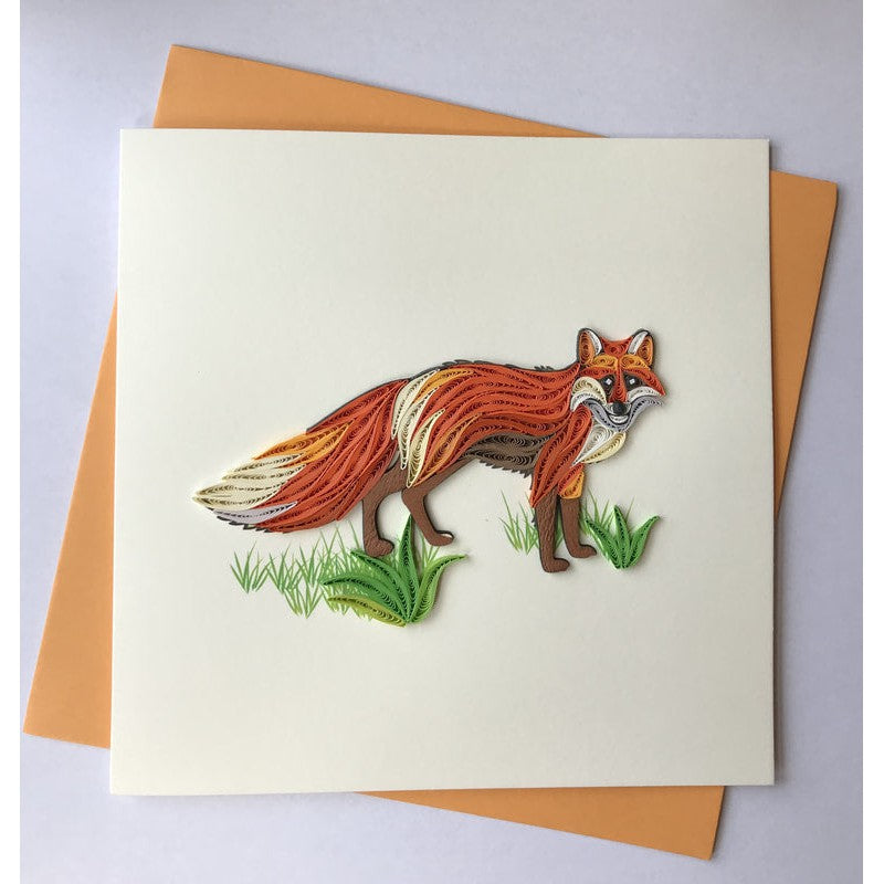 Poppin Paper Cards: Fox