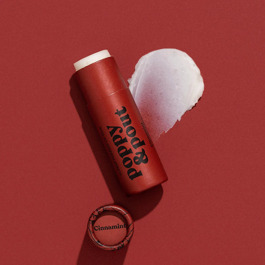 Poppy & Pout Lip Balm: Cinnamint
