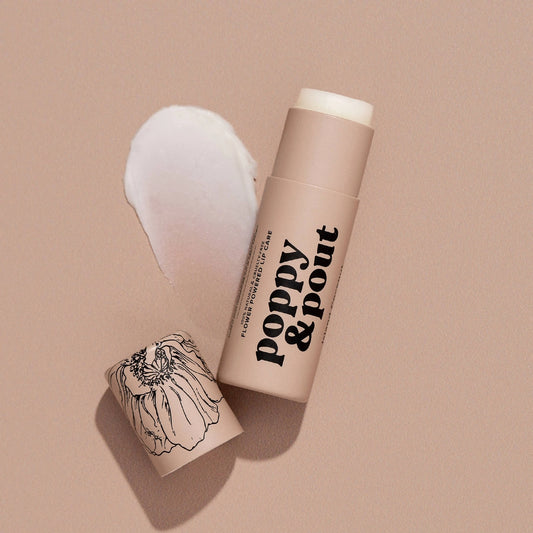 Poppy & Pout Lip Balm: Island Coconut