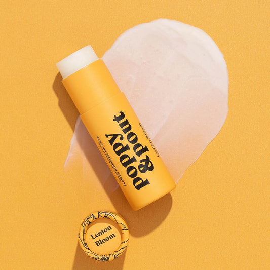 Poppy & Pout Lip Balm: Lemon Bloom