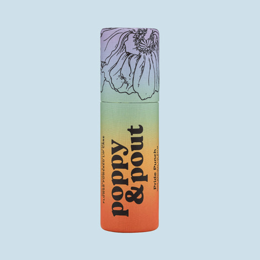 Poppy & Pout Lip Balm: Pride Punch (Limited Edition)