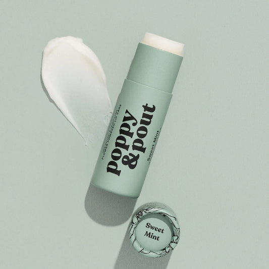 Poppy & Pout Lip Balm: Sweet Mint