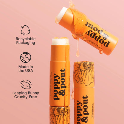 Poppy & Pout Lip Balm: Wild Honey