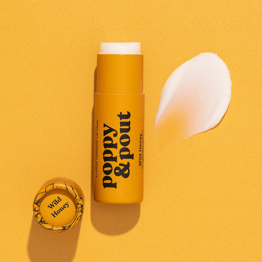 Poppy & Pout Lip Balm: Wild Honey