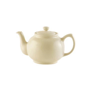 Price & Kensington Teapot: 2 Cup, Matte Cream