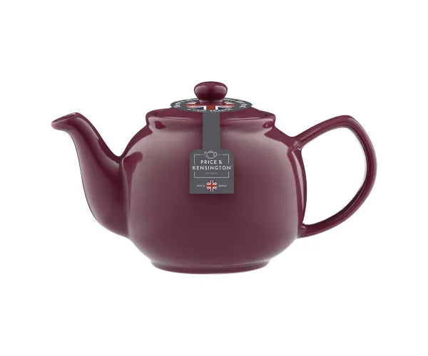 Price & Kensington Teapot: 6 Cup, Deep Magenta