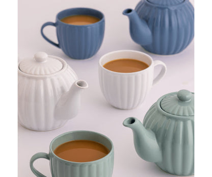 Price & Kensington Luxe Teapot: 6 Cup, White